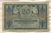 20 марок. Германия 1915г