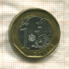 1 доллар. Сингапур 2013г