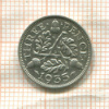 3 пенса. Великобритания 1935г