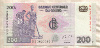 200 франков. Конго 2013г