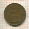 1 пенни. Великобритания 1937г