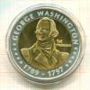 Монетовидная медаль. Джордж Вашингтон