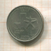 1/4 доллара. США 2004г