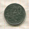 20 центов. Австралия 2005г
