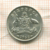 6 пенсов. Австралия 1962г