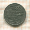 20 центов. Австралия 2001г