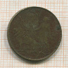 Монетовидная медаль. Бельгия