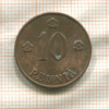 10 пенни. Финляндия 1922г