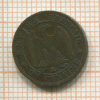 1 сантим. Франция 1856г