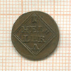 1 геллер. Бавария 1765г