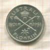 1 флорин. Австралия 1951г