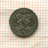 1 пфенниг. Бавария 1744г