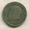 1/2 мелгарехо. Боливия 1865г