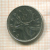 25 центов. Канада 1989г