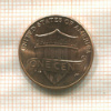 1 цент. США 2015г