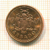 1 цент. Барбадос 1990г