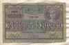 10000 крон. Австрия 1924г