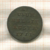 1 лиард. Австрийские Нидерланды 1751г