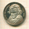 Монетовидная медаль. Людвиг Ван Бетховен. Германия. Вес 19,7 гр