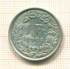 1 франк. Швейцария 1964г