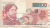 100 франков. Бельгия 1995г