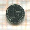 1 франк. Западная Африка 1984г