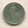 1 франк. Швейцария 1910г