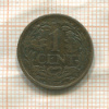 1 цент. Нидерланды 1919г