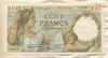 100 франков. Франция 1941г