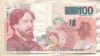 100 франков. Бельгия 1995г