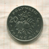 20 франков. Французская Полинезия 1991г