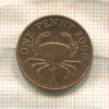 1 пенни. Гернси 2006г