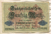 50 марок. Германия 1914г
