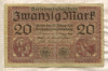 20 марок. Германия 1918г