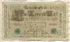 1000 марок. Германия 1910г