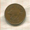 1 цент. Бермуды 1974г