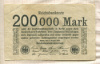 200000 марок. Германия 1923г