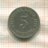 5 пфеннигов. Германия 1906г