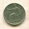 1 лира. Италия 1922г