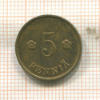 5 пенни. Финляндия 1939г