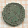 2 франка. Франция 1869г
