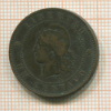 1 сентаво. Аргентина 1885г