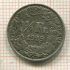 1/2 франка. Швейцария 1929г