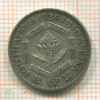6 пенсов. ЮАР 1938г