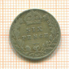 6 пенсов. Великобритания 1906г