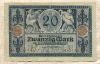 20 марок. Германия 1915г