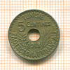 5 франков. Тунис 1918г
