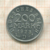 200 марок. Германия 1923г