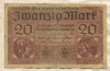 20 марок. Германия 1918г