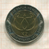 2 кины. Папуа-Новая Гвинея 2008г